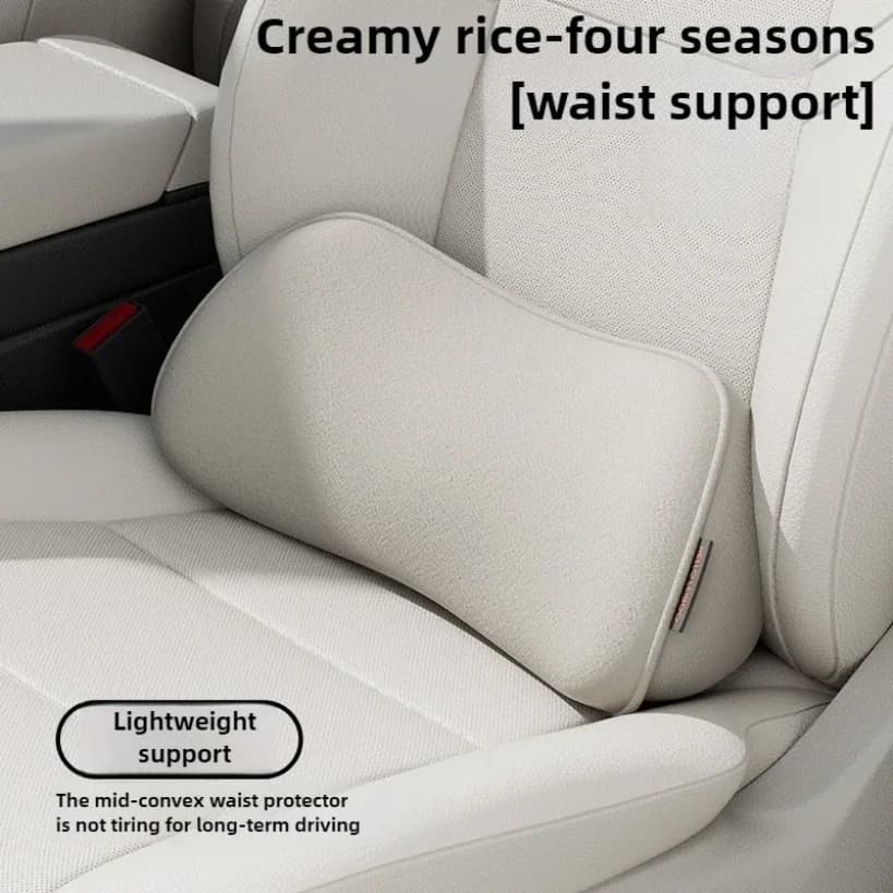 Car Seat Pillow Waist Protection Cushion Breathable For Lumbar Support Office Car Pad interior Accessories