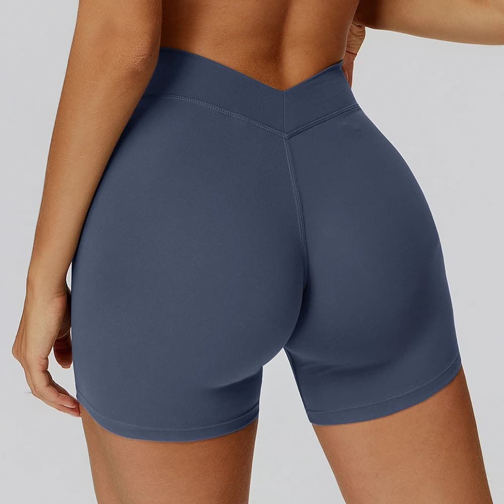 Women's sports shorts Gymnastics leggings for lifting buttocks Women's slim fit workout shorts Cycling yoga pants high waist fitness pants