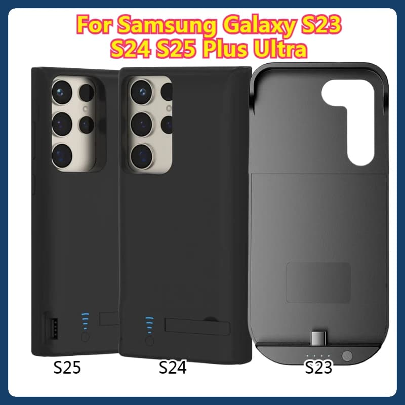 5000mah 6000mah Power Bank for Samsung S23 S24 S25 Plus Ultra Battery Charger Case