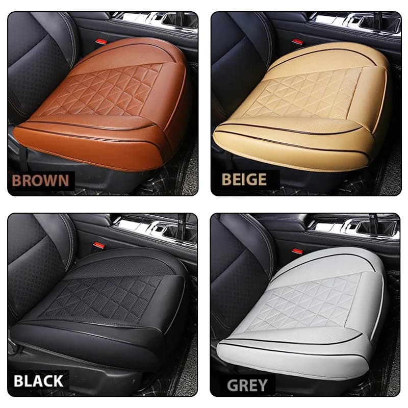 New front car seat cushion PU leather car seat cushion Car seat protector for car seat Universal car chair pad Car accessories