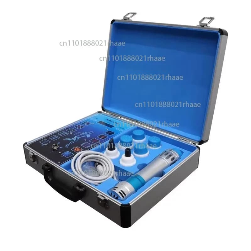 Electromagnetic shock wave physiotherapy tool, massage gun with physiotherapy gun for band