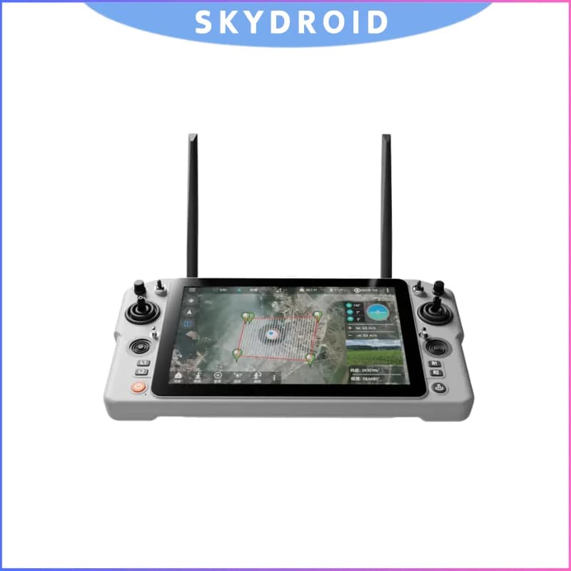 Stazione di Terra Skydroid G30 con Ricevitore GR03, Dual Band 2.4G/5.8G, Portata 30KM, Touchscreen HD da 10.1" per Droni FPV