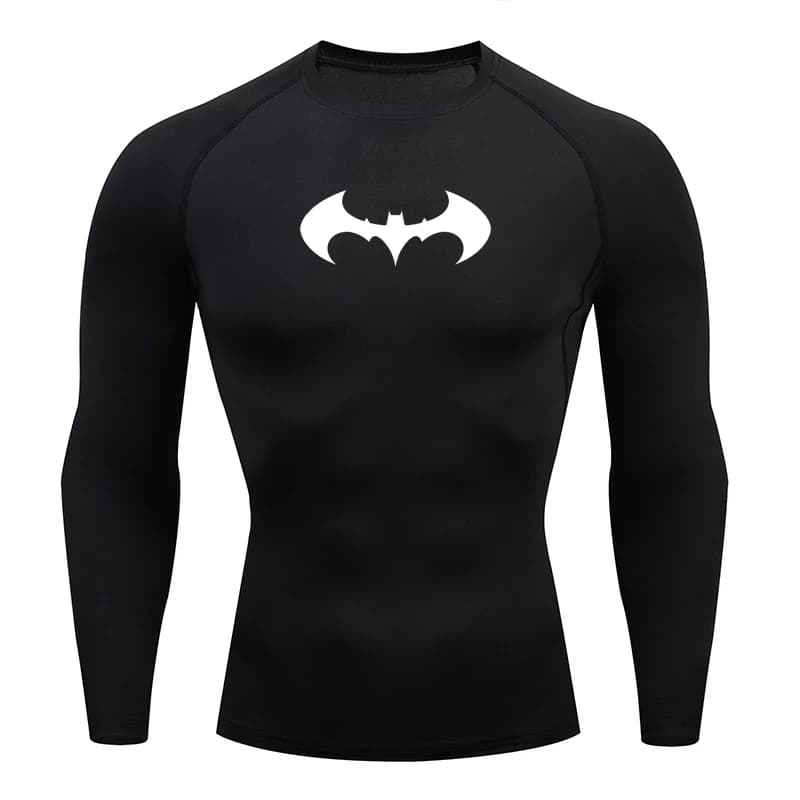 Men's Fitness Compression Sports T-shirt Short Sleeve Top Football Running Shirt Sportswear