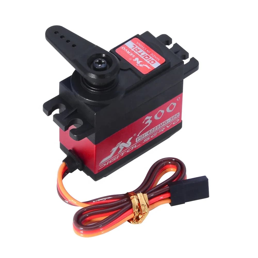 Servomotori standard digitali ad alta precisione JX PDI-6225MG da 300 gradi 25 kg per elicottero con braccio robot per auto RC