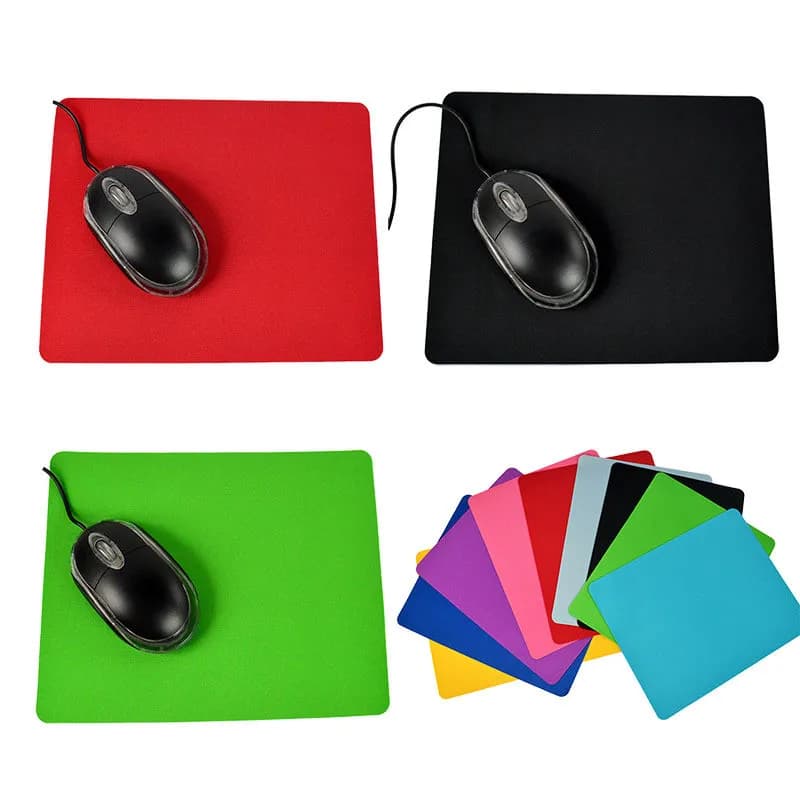 Tappetino per Mouse in tinta unita tappetino per Mouse per Laptop antiscivolo inodore ultrasottile tappetino per Mouse da gioco per l'apprendimento domestico