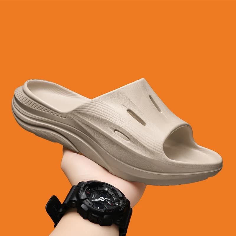 YUYIN Platform Sandals 2026 Outdoor Men Shoes Fashion Casual Sports Non-slip Beach Slippers Men's Flip-flops Bathroom Sandals