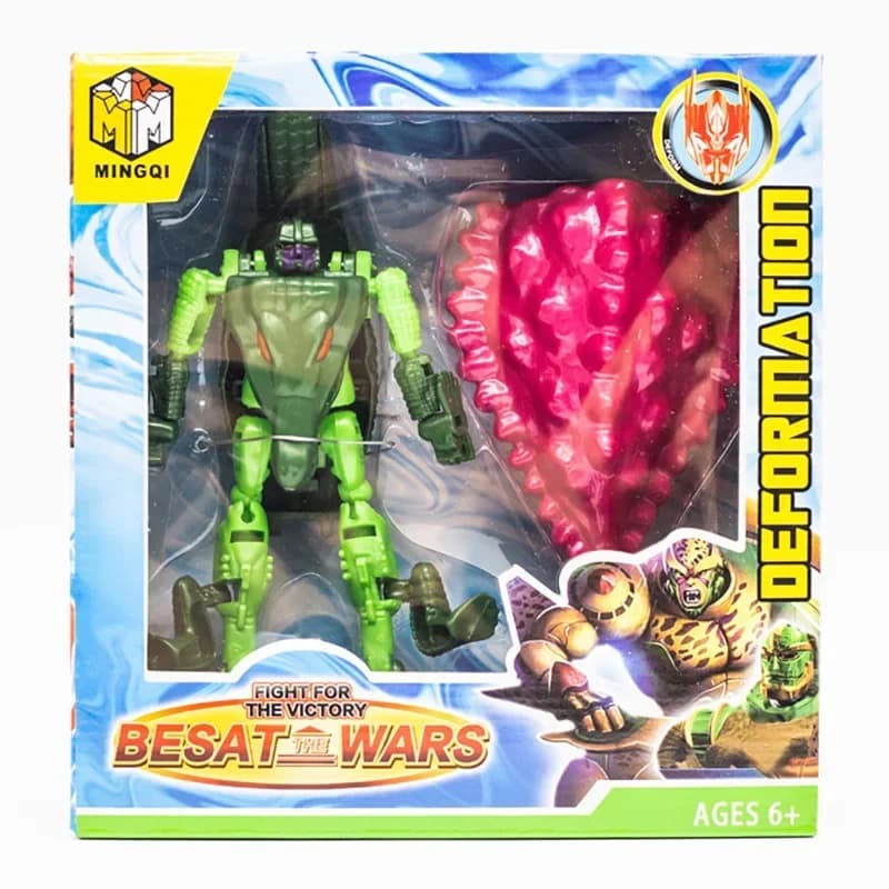 Beasts Wars Deformazione Giocattoli Predacon Terragator Action Figure Robot da collezione Macchina Animale Coccodrillo Tartaruga Regali per bambini