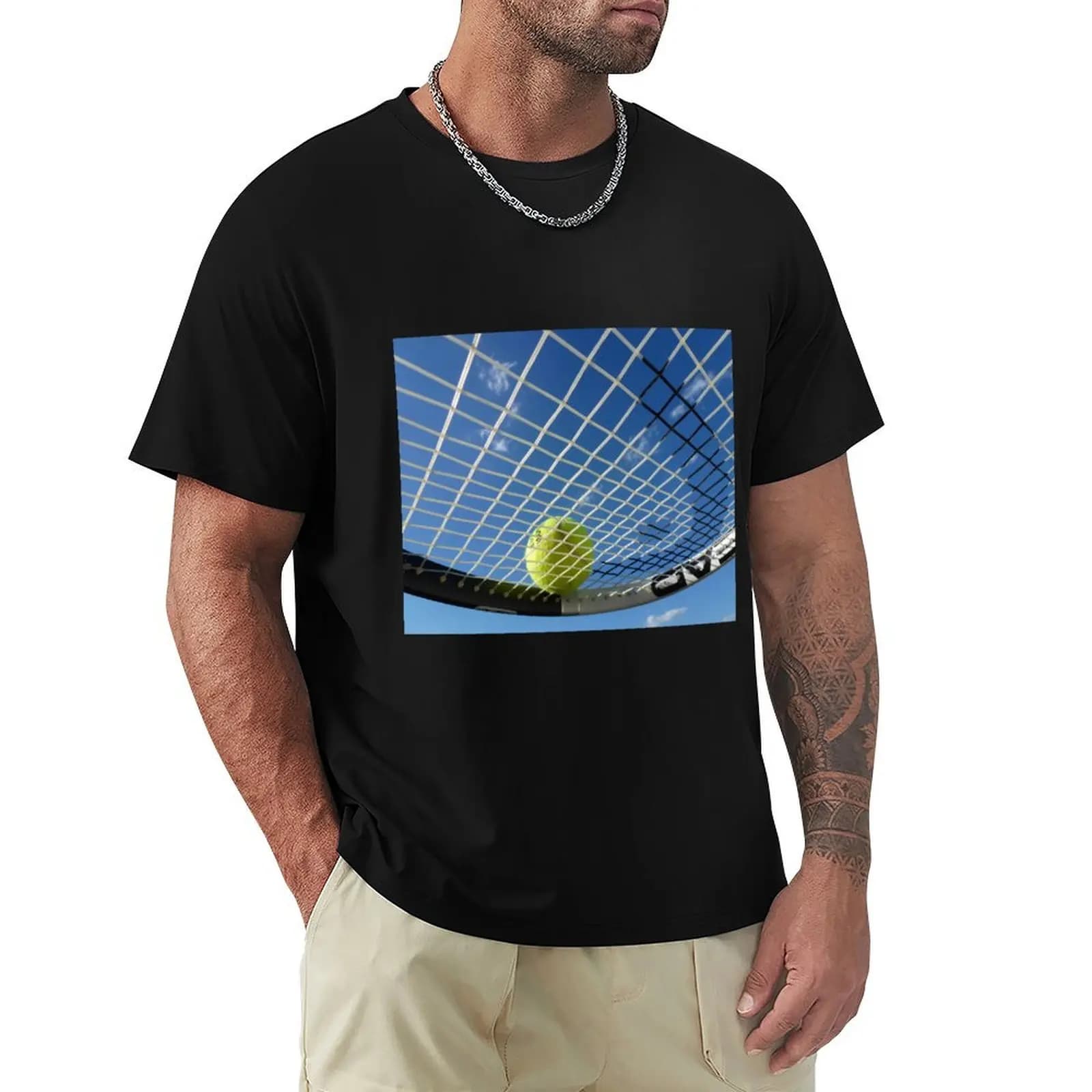 Tennis ball T-Shirt anime t shirts for man T-Shirt