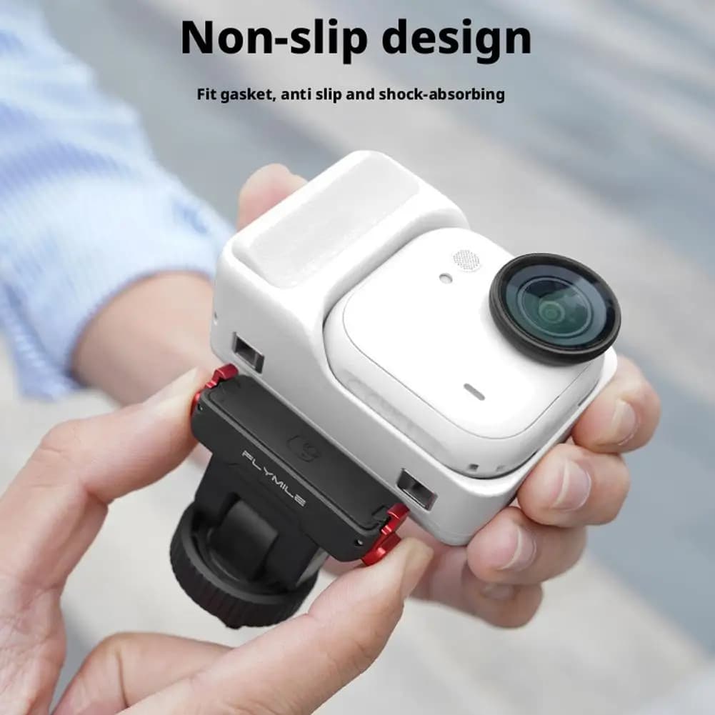 Quick Hook Magnetic Adapter for Support Treppiede Insta360 GO Ultra with Screw from 1/4\", Accessories for Photography with Action Camera