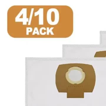 P-72899 For VC2010L Vacuum Cleaner Dust Bags 4/10 Pack Non-woven Fabric Replacement Filter Bags High Capacity Home Cleaning