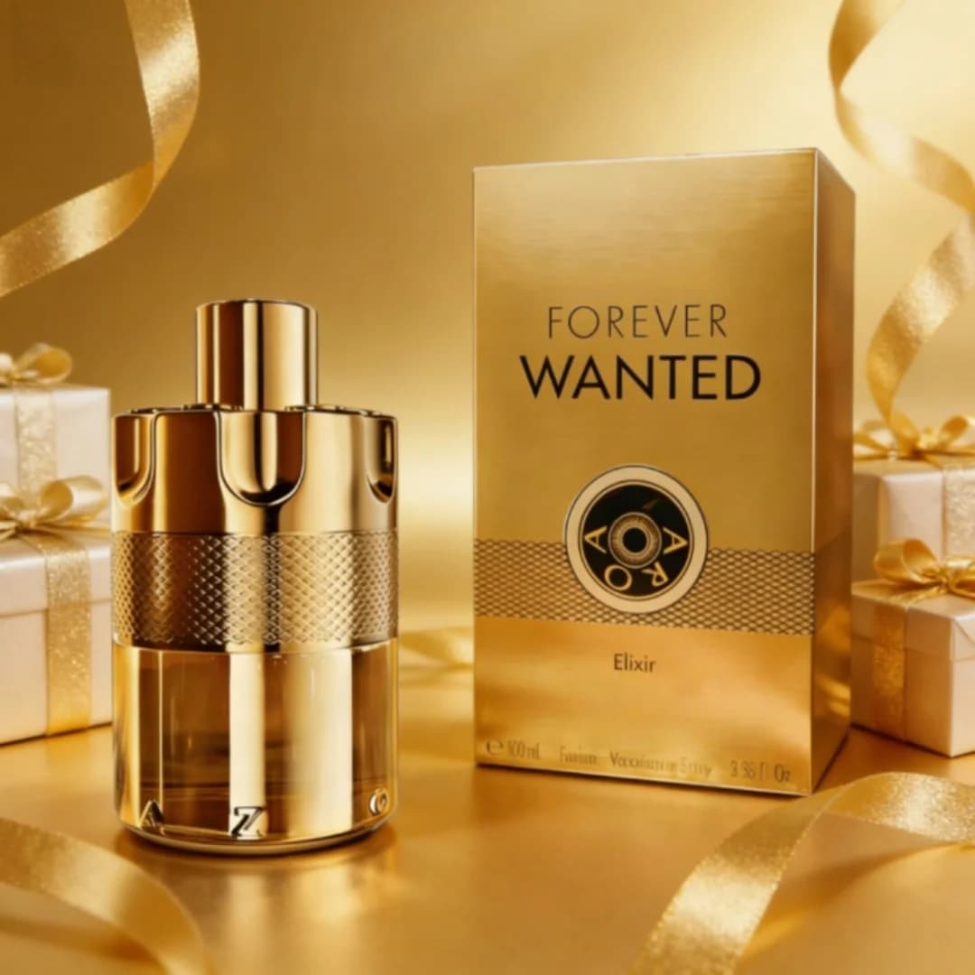 Profumo di Lusso Azz The Most Wanted Eau De Parfum Intense Spray 100ml Fragranza Orientale Speziata Originale Lunga Durata