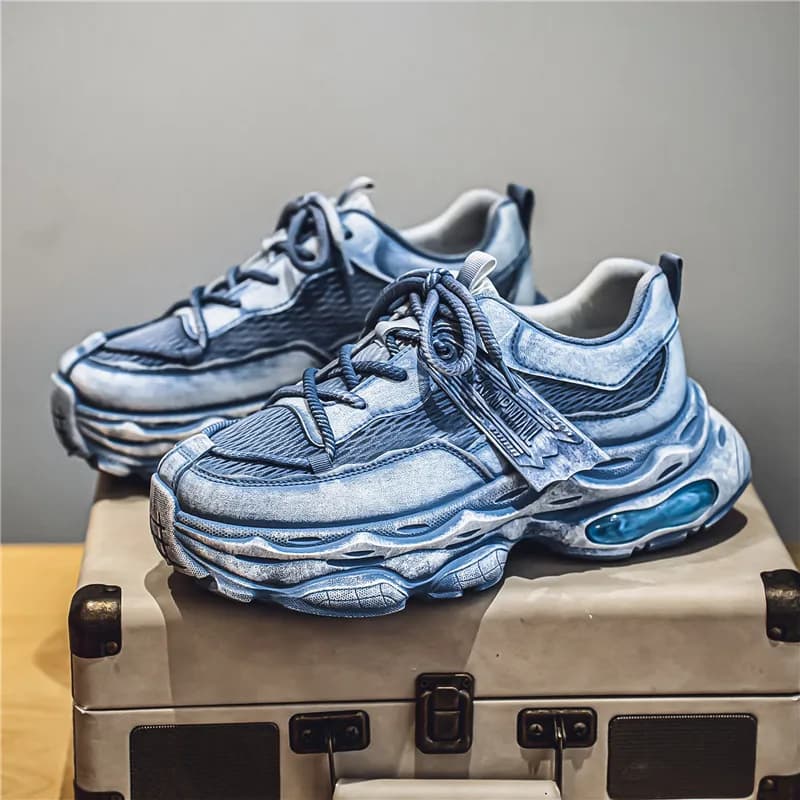 Scarpe da corsa da uomo cuscino d'aria da uomo primavera e autunno nuova Sneaker Casual da uomo con fondo morbido traspirante alla moda