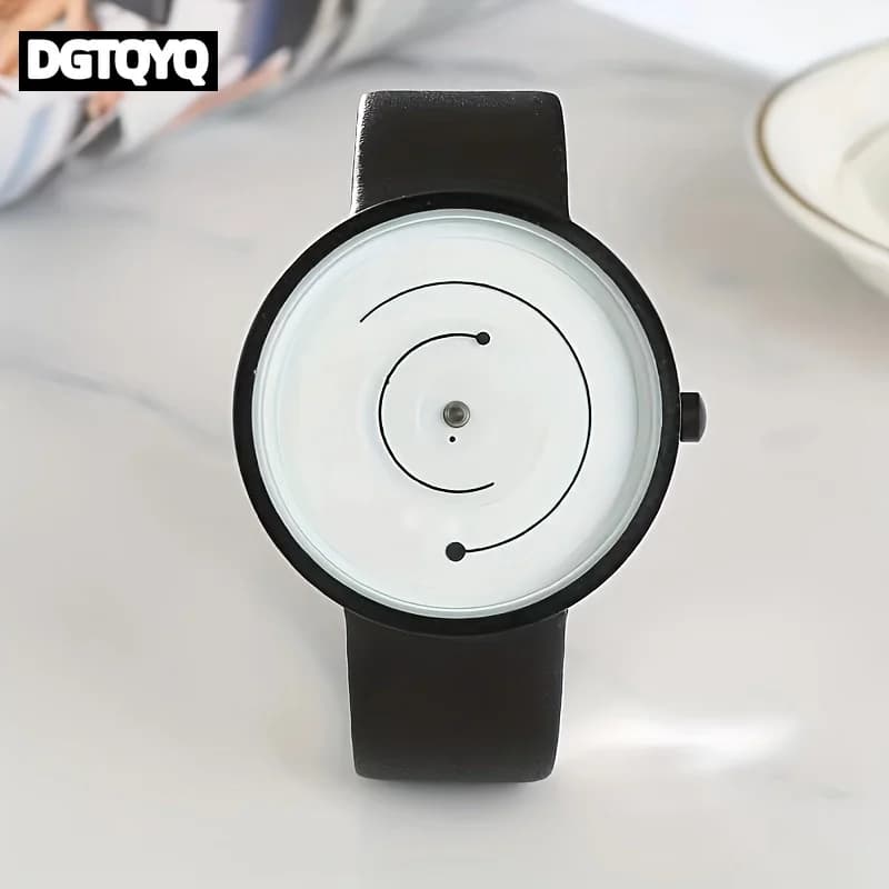 Orologio creativo alla moda da uomo, orologi sportivi, cinturino in pelle casual, orologi da polso analogici al quarzo, orologio da uomo, orologio da donna, orologi da uomo
