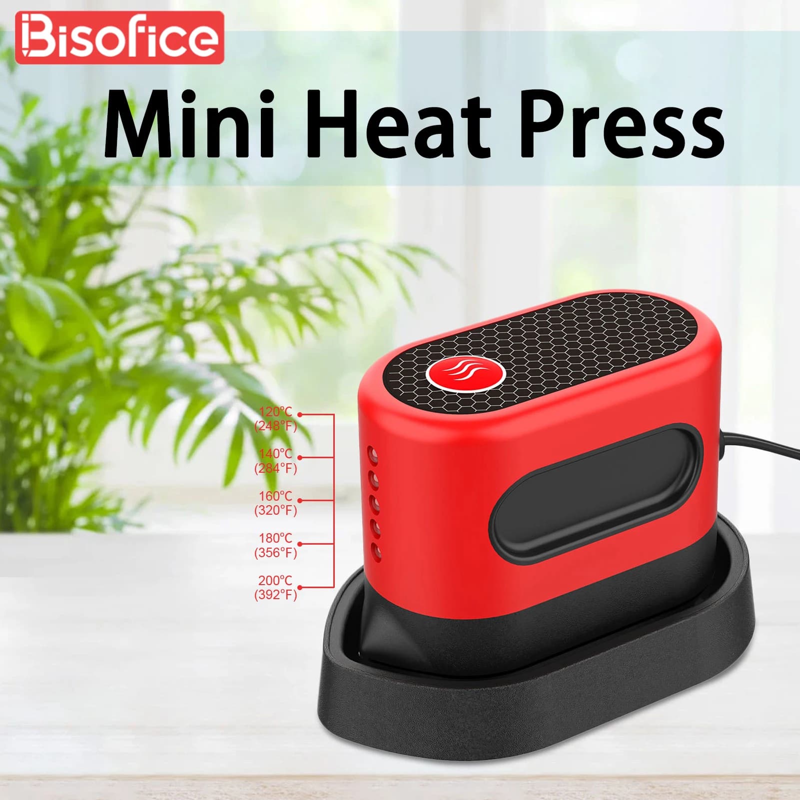 Macchine portatili della pressa di calore pressa a caldo Mini macchina del ferro stampa della maglietta per i vestiti borse cappelli pad coperta cassa del telefono casa fai da te
