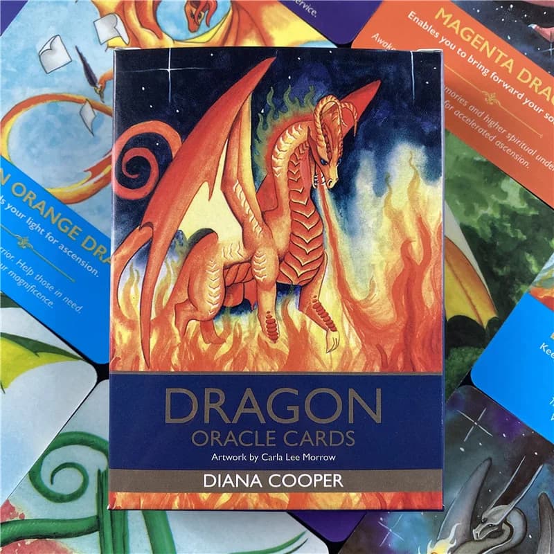 Il Drago Oracle Cards Tarocchi 78 Carte Mazzo di carte Tarocchi
