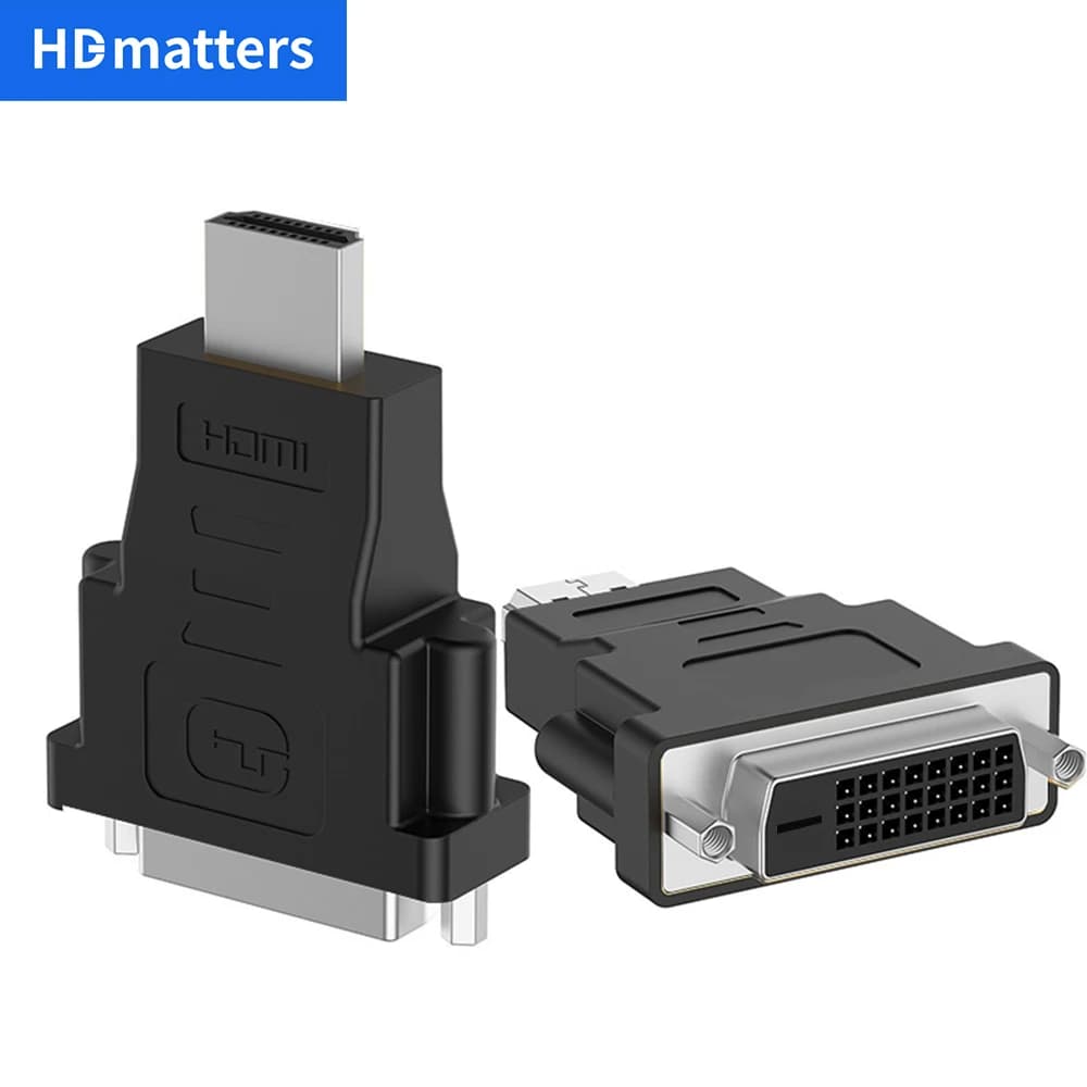 HDMI to DVI adapter adapter from HDMI to DVI or DVI to dual-directional HDMI 4K for portable PC Monitor HDTV