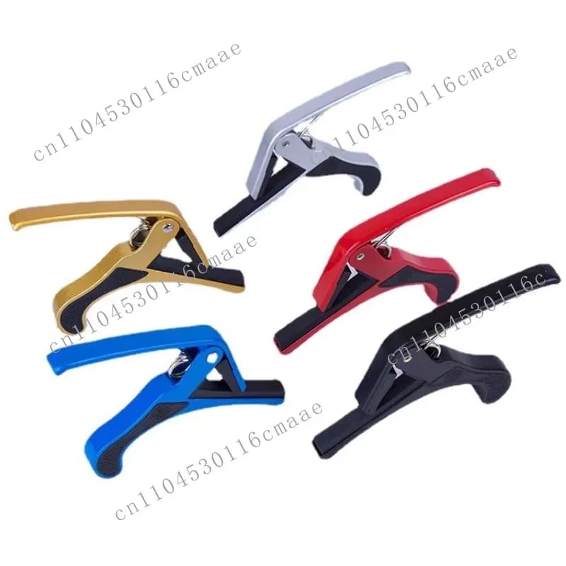 Accessori per Strumenti Musicali: Capo in Metallo per Ukulele, Clip per Chitarra Folk, Capo con Impugnatura Grande