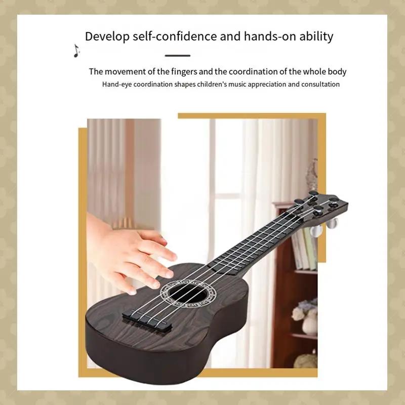 ABST Chitarra per bambini Ukulele Strumento per principianti Chitarra per bambini Mini formato Ukulele classico