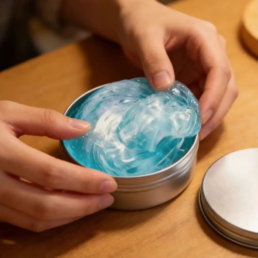 New Resin Magnetic Bouncing Mud Ferrofluid High Stretch Magnetic Suction Clay Colored Clay with Magnet Mud Playdough Safe