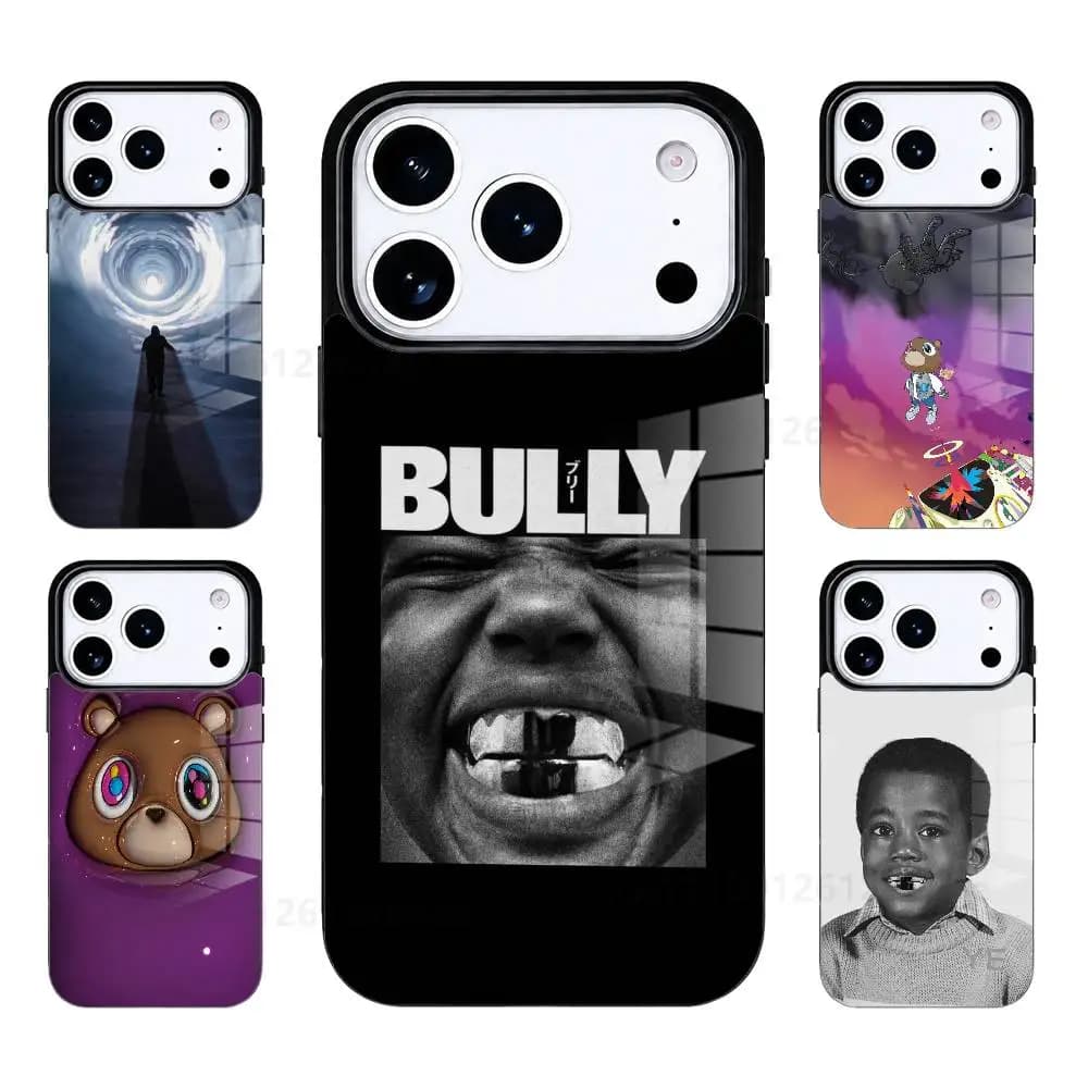K-Kanye W-West Bully Y-YE Phone Case For iPhone 17 AIR 16 ProMax 15 14 Pro 11 12 13 Magsafes Wireless Charging Cover