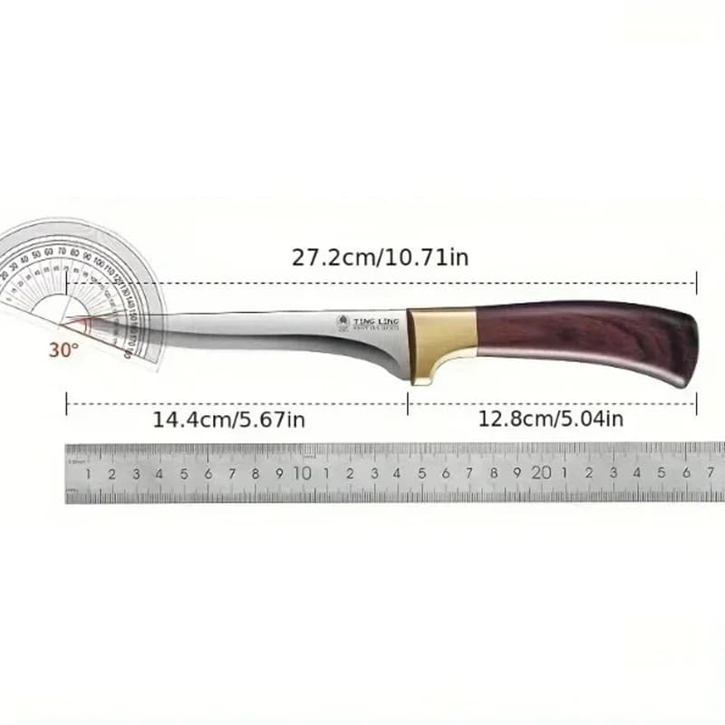 Professional high-hardness cutting knife, kitchen cooking knives, special bone removal knives, kitchen fruit knife, and peeler