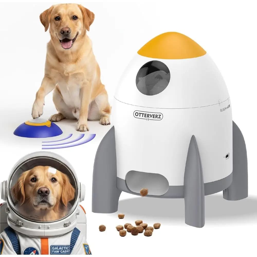 Giocattolo Interattivo Dispenser di Crocchette per Cani - Dispenser Intelligente per Addestramento IQ e Alimentazione Lenta, Adatto a Tutte le Razze, per Interni o Esterni