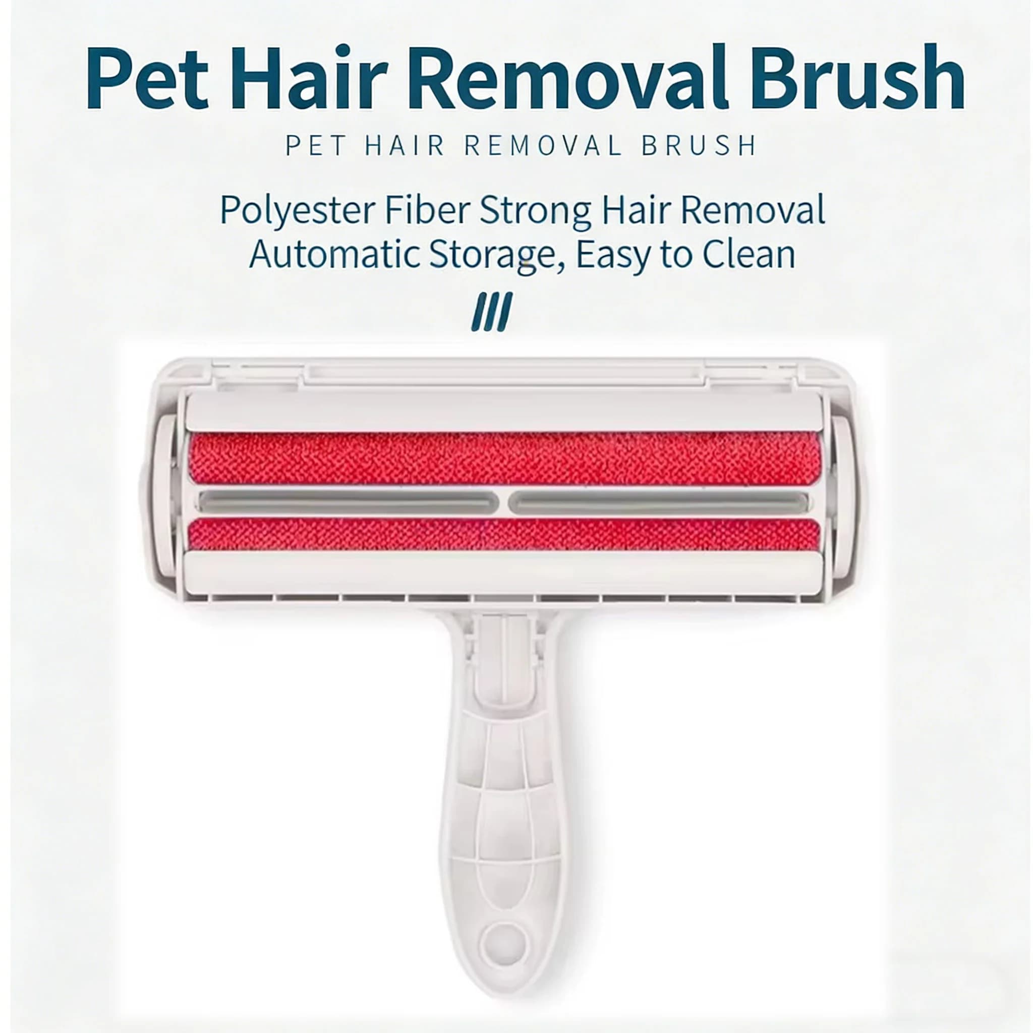 Pet Hair Remover Roller Reusable Self Cleaning Lint Remover Efficient Dog Cat Fur Removal Tool Perfect For Furniture Sofa Carpet