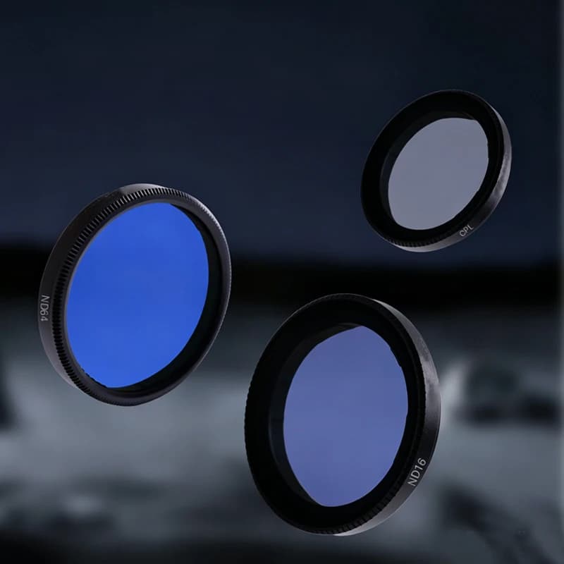 Filtro ND Regolabile VND1-5/ND16/ND32/ND62 e Polarizzatore CPL per Fotocamera DJI Osmo Action Nano, Accessori per Fotografia all'Aperto
