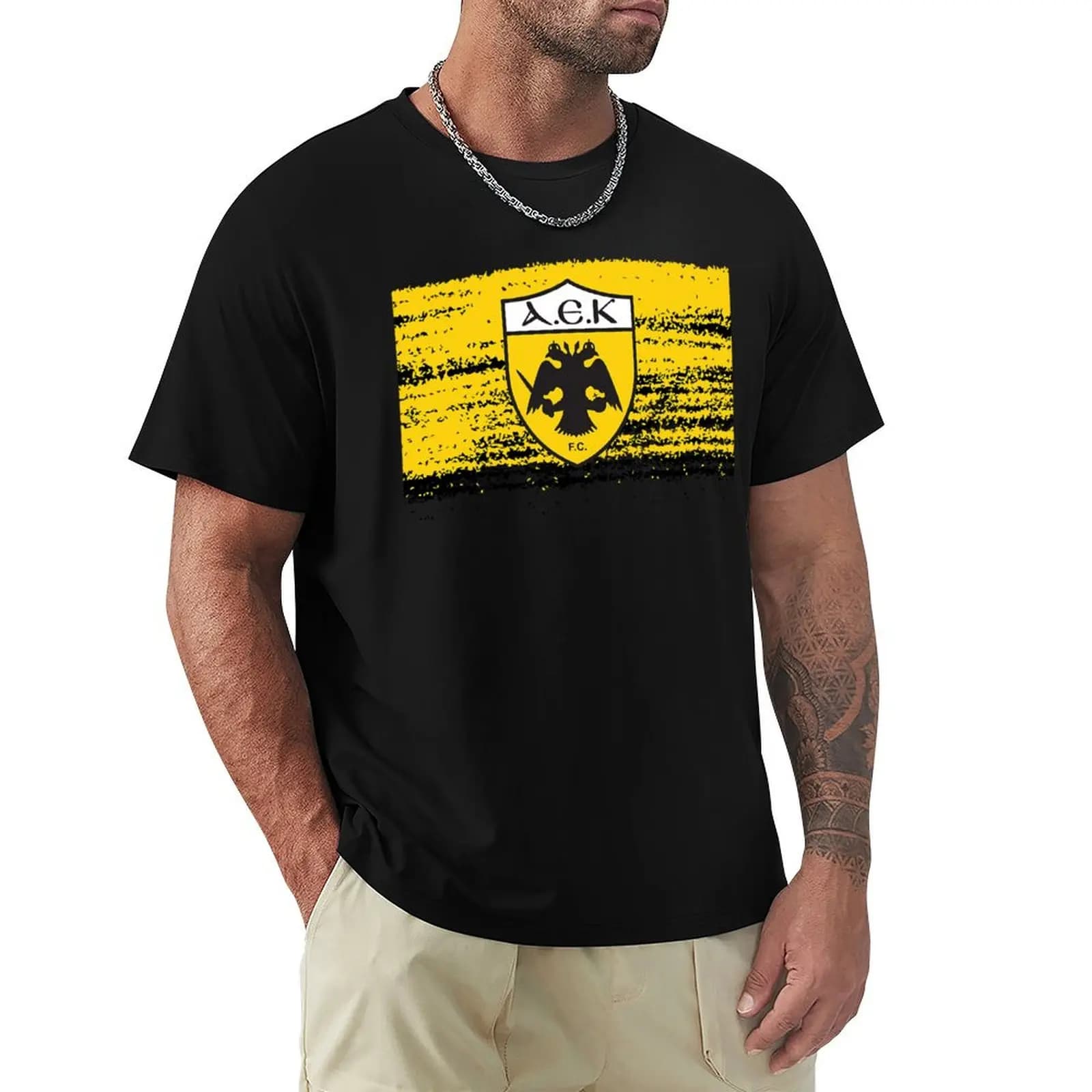 AEK ATHENS T-Shirt Thanksgiving Casual Tee