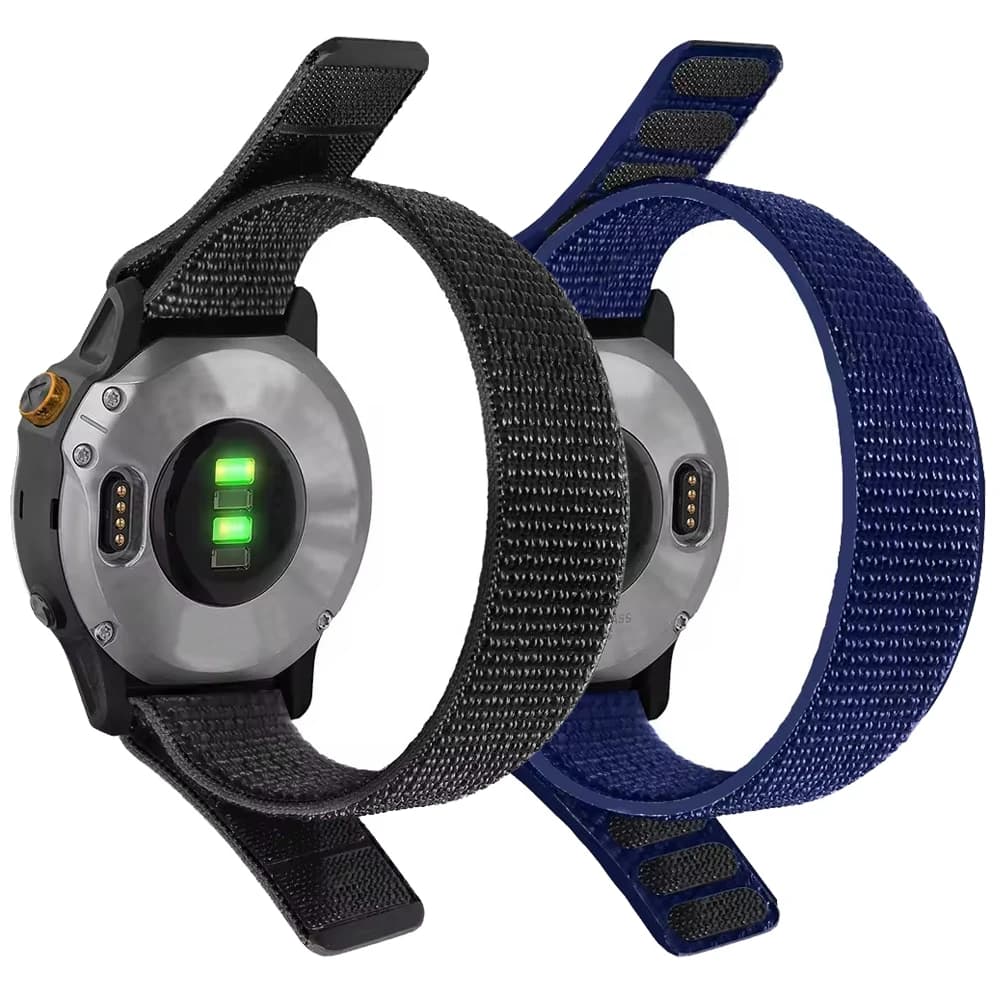 22mm 26mm Nylon Quick Fit Strap per Garmin Fenix 8 E 7X 7 6X Pro 6 5X GPS 3HR Tactix 8 7 Forerunner 965 955 Enduro 3 2 Loop Band