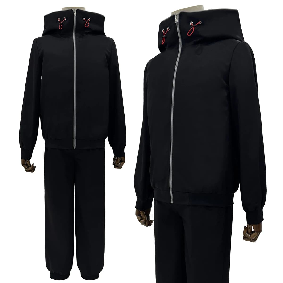HOLOUN Itadori Yuji Anime Costume Cosplay Wig Jujutsu JJK Hoodie Pants Convention Halloween Christmas Gift