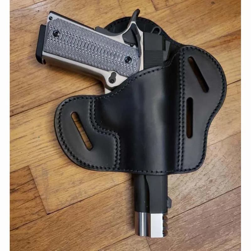 Steampunk Hidden Gun Fondina Airsoft Gun Holder Carry Bag Case for Glock 17 Colt Beretta 92 Killer Hitman Costume Cosplay
