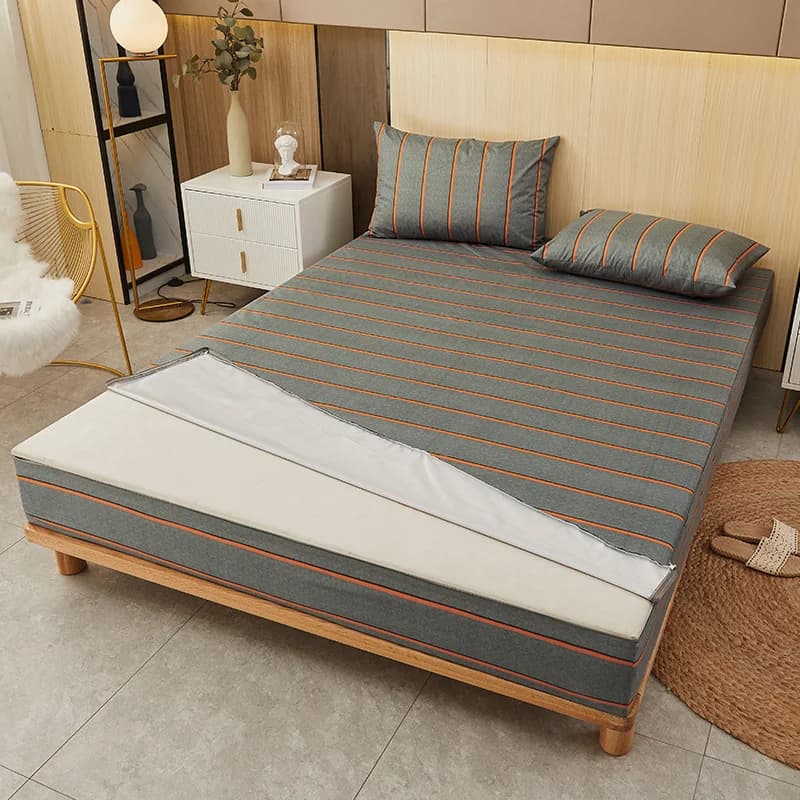 Waterproof insect proof cover with zipper All-inclusive Covers with six-sided corners Custom size bed