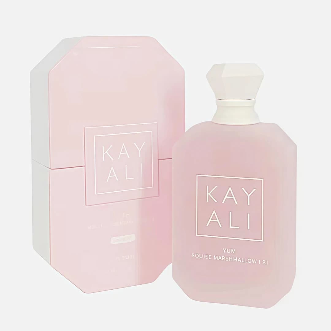 KayAli Yum Boujee Marshmallow 81 Eau De Parfum for Women, Soft Pink Bottle, Female Sweet Fragrance