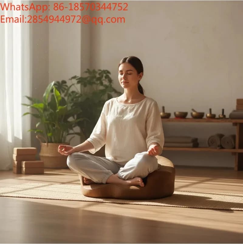 Meditation Cushion for Sitting Prayer Zen Practice High Resilience Anti-collapse Floor Cushion
