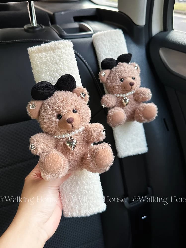 Car Safety Belt Cover Car Protective Car Seat Shoulder Cover Decoration