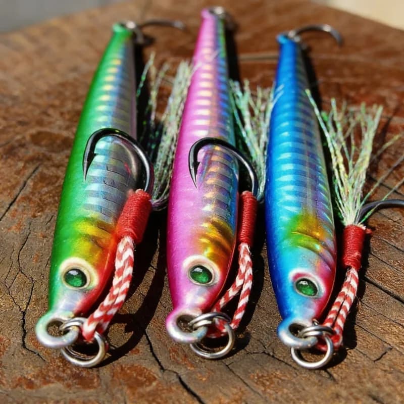 Esca da pesca in metallo Bait14gLong Casting Special Bionic Lure Bass Pike Esca dura da pesca in acqua dolce d'acqua salata universale