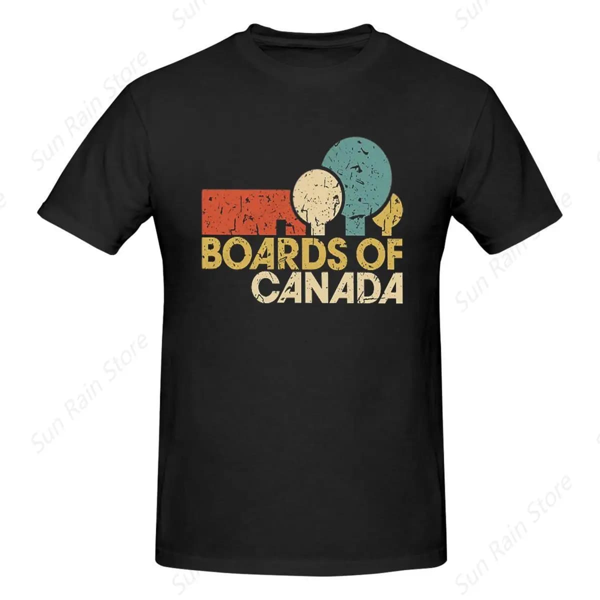 BOARDS OF CANADA In Cramped Quarters T-shirt da uomo T-shirt oversize in cotone Manica corta da uomo O-Collo Abiti estivi Top
