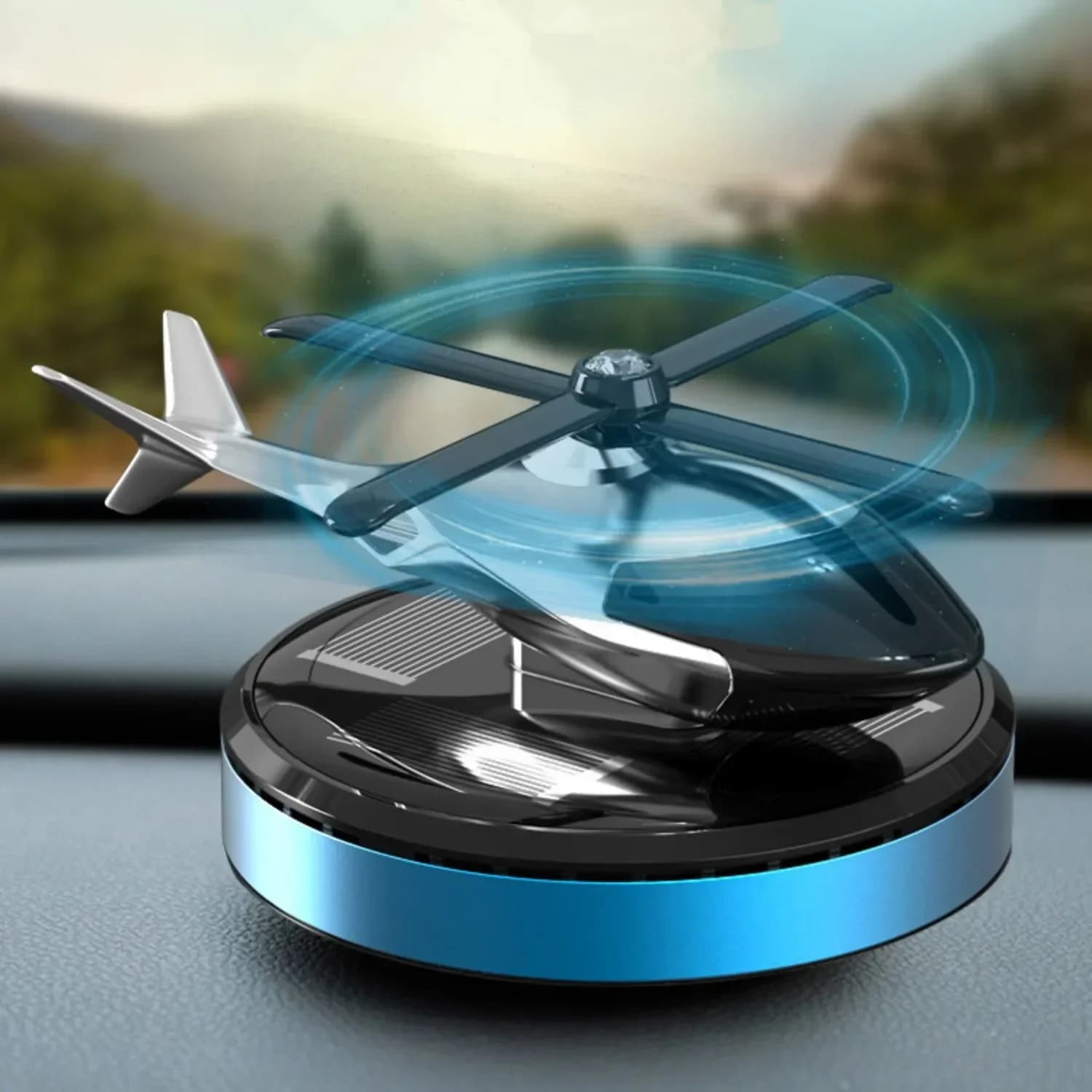 Deodorants for auto helicopter solar energy diffuser of fragrances ornament dashboard decoration perfume auto helicopter