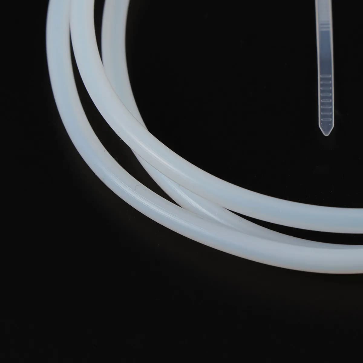 Tubo in PTFE per Stampante 3D, Filamento 1.75mm, Diametro Interno 2mm, Diametro Esterno 4mm, Tubo in Plastica Trasparente ad Alta Resistenza alle Temperature, Accessori per Stampanti 3D