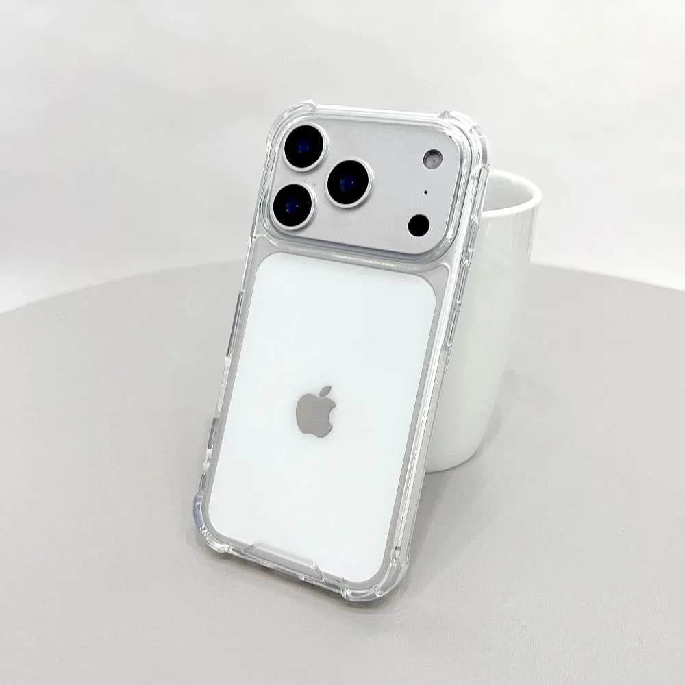 Airbag Anti Fall Crystal Phone Case for iPhone 18 17 Pro Max 17 Pro 17 Air 16 15 14 13 12 11 Pro Max Mini E Plus X XR XS Max 7 8