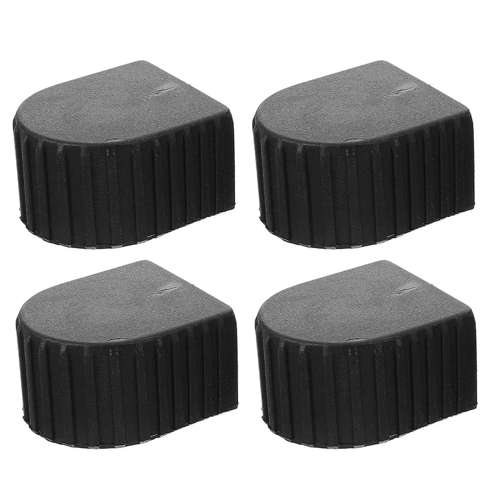 4Pcs Ladder Protective Covers Thickened Plastic Anti-Slip Stabilizer Fall Prevention Pads for Extension Telescopic