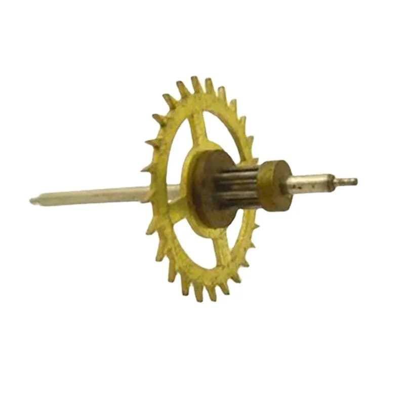 Parti di riparazione del movimento dell'ingranaggio dell'orologio meccanico da parete vintage Meccanismo dell'orologio a pendolo vecchio da 30 denti con aghi