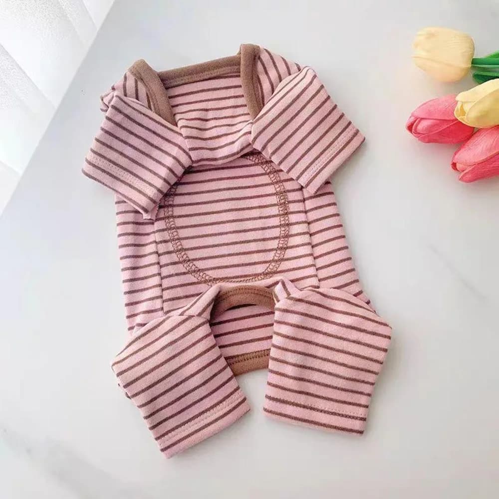 Pigiama Elastico a Quattro Zampe per Cani, Maniche Lunghe, Tuta Morbida per Cani, Comoda e Avvolgente, Abbigliamento Casual per Animali Domestici, Abbigliamento da Casa