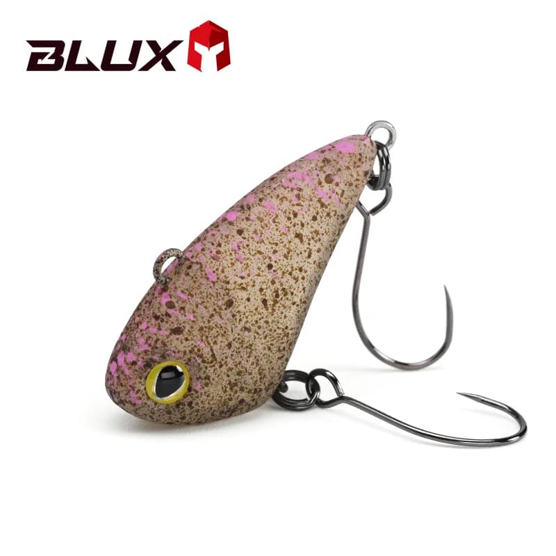 BLUX Tapdancer 28mm 2.6g Mini VIB Lipless Crankbait Richiamo di Pesca Stream Area Trota Vibrazione Plastica Wobbler Esca Artificiale