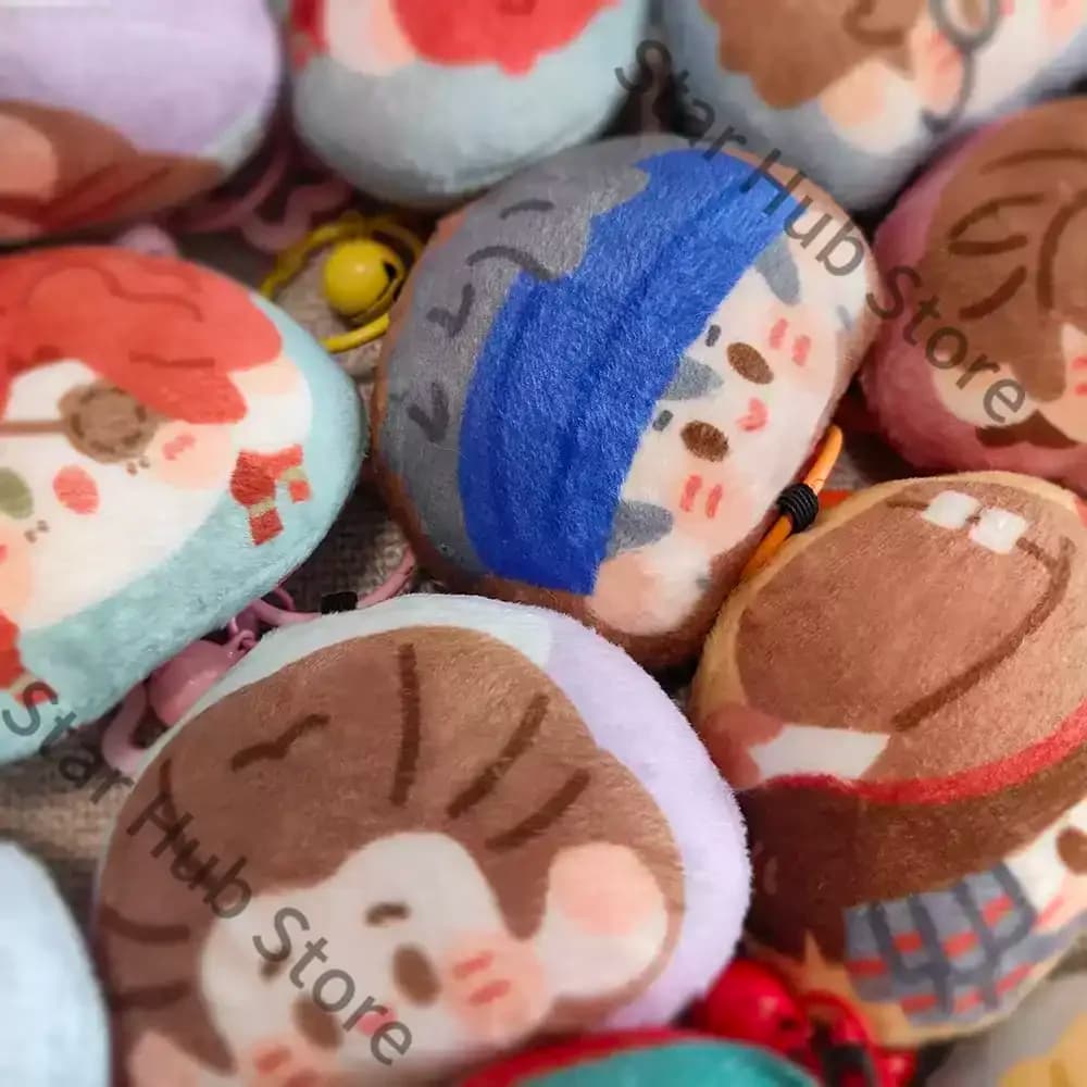 Identity V Painter Orpheus Toy Merchant Stuffed Animal Fluffy Dumpling Body Pendant Backpack Ornament Cosplay Gifts Anime