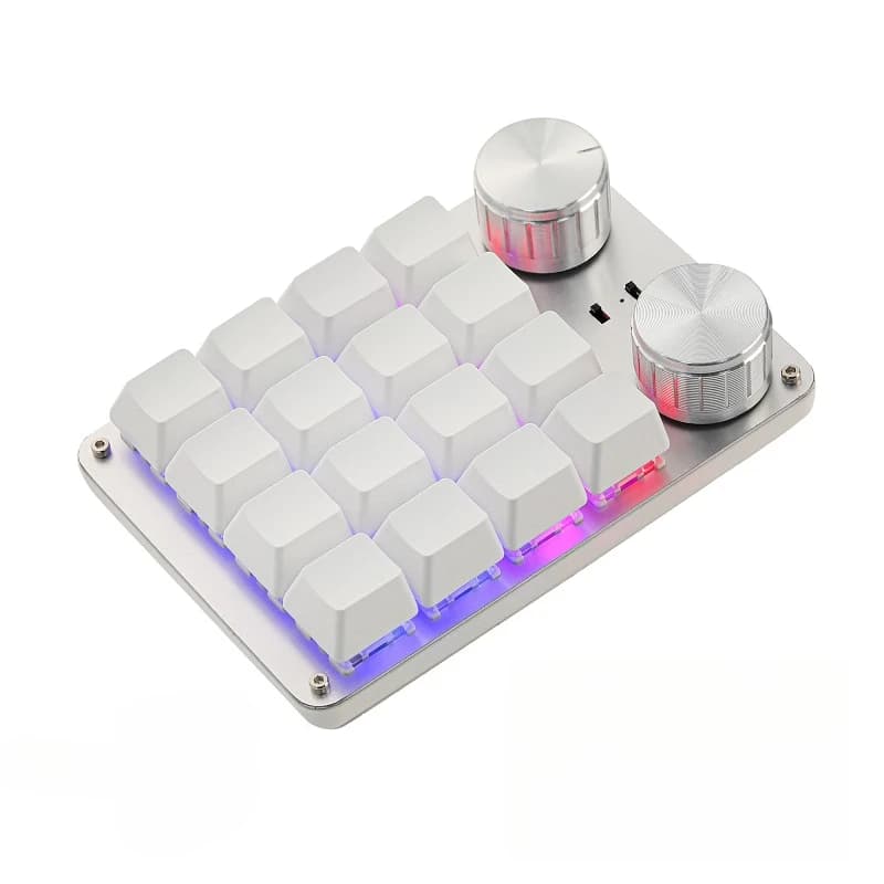 Three-knob 16-key Mechanical Custom Keyboard Designer Keyboard
