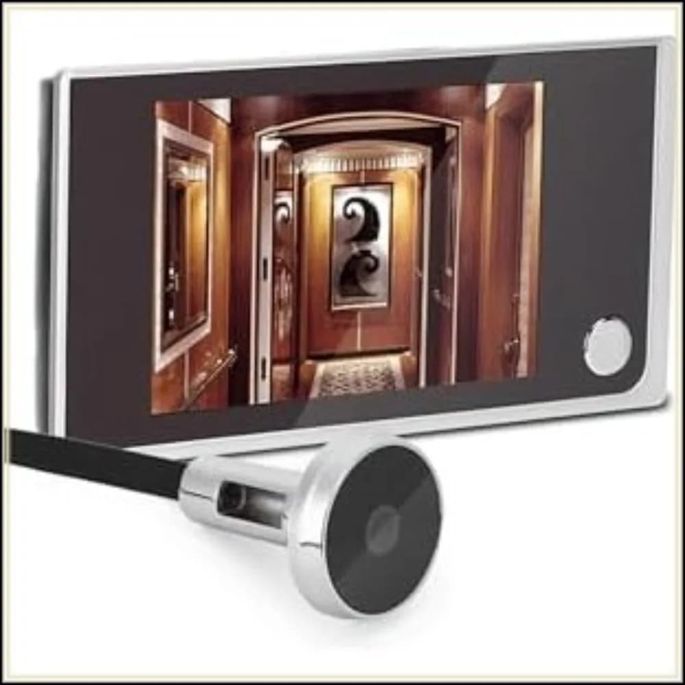 Digital Door Viewer Camera 3.5 inch LCD HD Screen 120° Wide Angle for Home Security