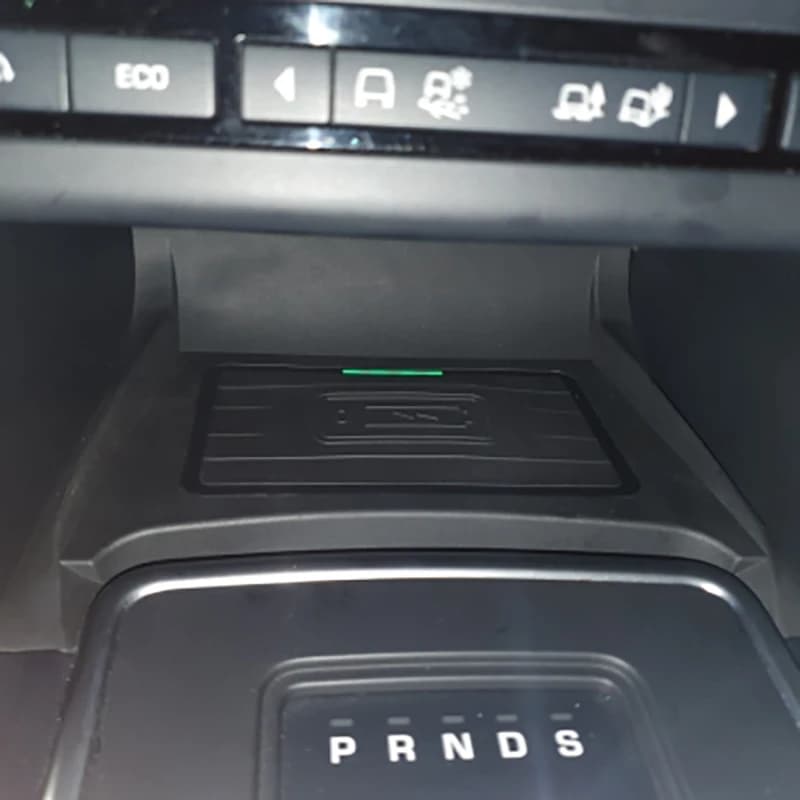 Per Land Rover Discovery Sport 2015 2016 2017 2018 2019 Caricatore wireless per telefono da auto 15W, caricabatterie rapido, supporto di ricarica