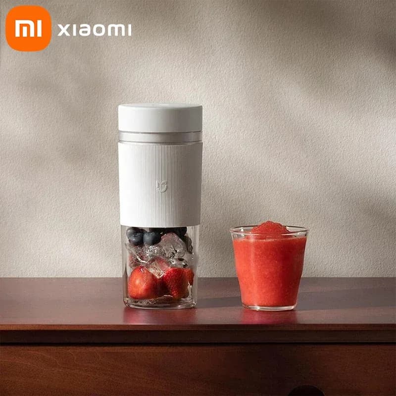XIAOMI MIJIA Frullatore Portatile 2, Estrattore di Succo Elettrico, Spremiagrumi per Arance, Processore Alimentare da Cucina per Casa